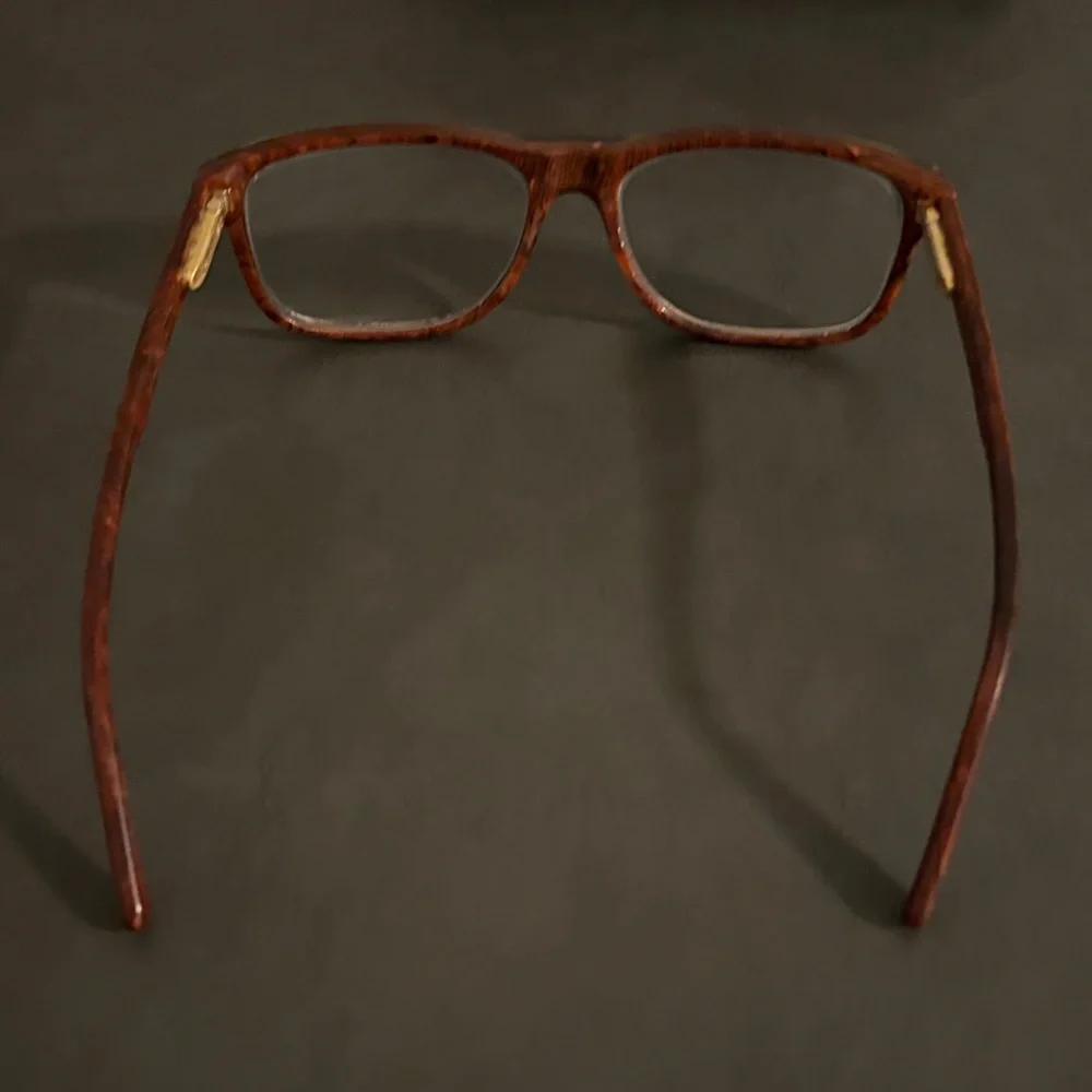 Gucci Dark Brown Designer Frames - unisex (AUTHENTIC) gently used prescription. - Picture 3 of 9